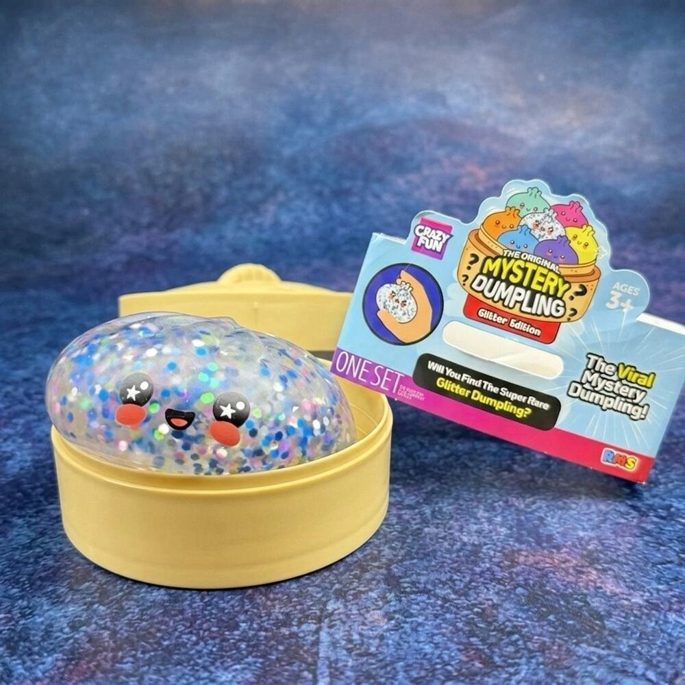 RMS Squishy Bun Original Mystery Dumpling Glitter Series Novelty Viral New 2026